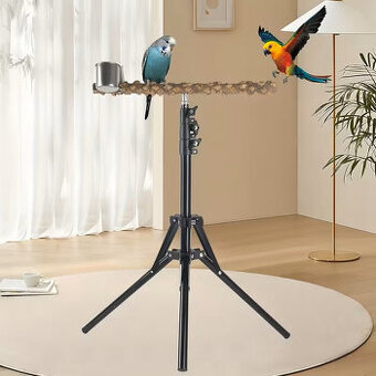 Teleskopické bidýlko pro ptáky