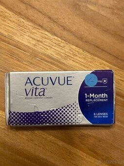 Nové kontaktní čočky J&J Acuvue Vita 6ks/-5/8.8/14