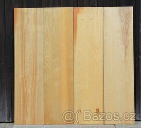 Obkladové palubky pero-drážka - světlá dubová dýha