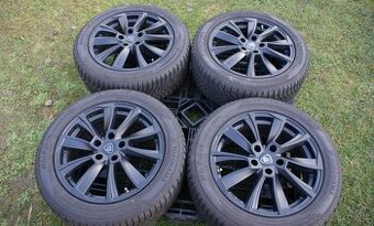 krasna cerna matna Aluett R17 VW Seat Audi Skoda zimni pneu