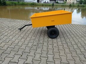 Přívěs - vozík D -TPS 400 za zahradní traktor