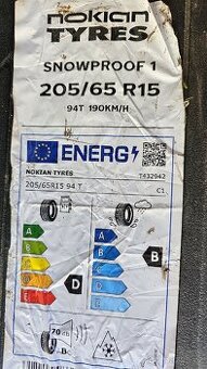 nepoužité zimní gumy Berlingo (2024)