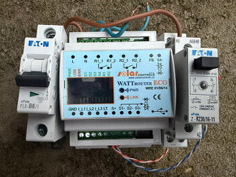 Elektro rozvaděč / regulační jednotka (EATON, Wattron ECO, S