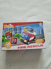 BuildMeUp stavebnice Fire rescue 58 ks - nová