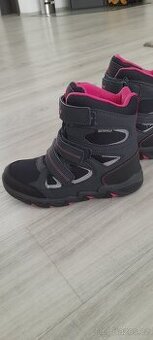 dívčí zimní boty, sněhule vel. 34