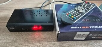 Set top box Zircon FIRE  příjem pozemního vysílání (DVB-T2