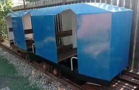 Koupím důlní kolejnice, vozíky, podvozky