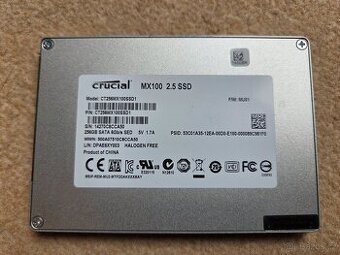 SSD Crucial MX 100, 256 GB