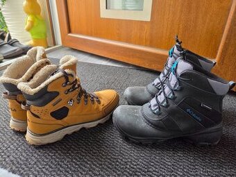 Zimní boty Columbia a Fila vel. 38
