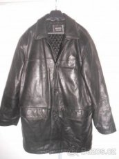 Pánský kožený kabát,zn.Montes,vel.48