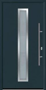 Vchodové dveře HORMANN - antracit- 100L- nové