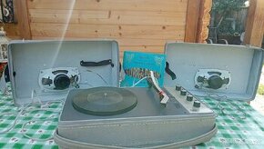 Supraphon přenosný gramofon stereo gec 071 - 1