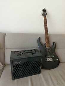 Elektrická kytara CORT X-1 + modelingové kombo VOX VXII 30w