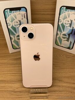 iPhone 13, 128 GB, Záruka 2roky, Baterie 79%, Růžový