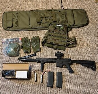 Mk18 + výbava