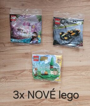 3x NOVÉ lego