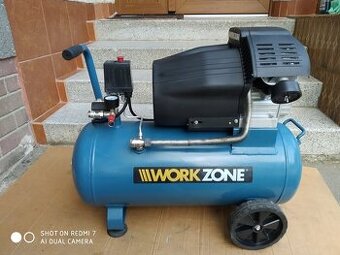 Prodám 2-pístový kompresor Workzone WZ-AC 400/50 - 10 Barů. - 1