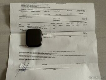 Apple Watch 10 46mm, přírodní titan, Istyle