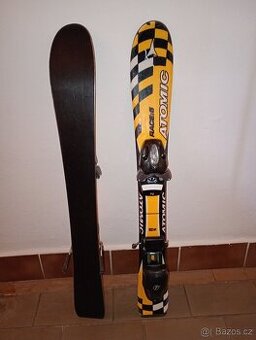 Dětské lyže (70 cm) + hůlky