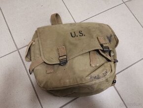 US M1936 MUSETTE BAG THE LANGDON TENT & AWNING CO 1942