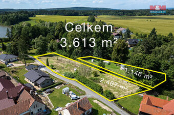 Prodej pozemku k bydlení, 3613 m², Opatovec