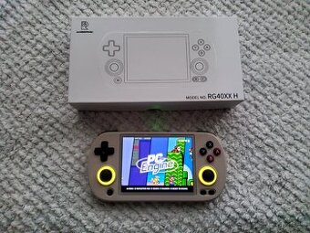 Retro Konzole Anbernic RG40xxH šedá + 256gb nová sd karta
