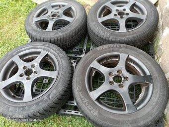 Alu kola R15 5x100 + pneu 195/60 R15
