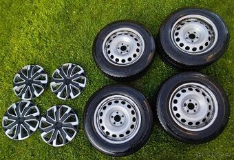 Pneu,disky,poklice 215 65 r16c zimní Toyota, Peugeot,Citroen