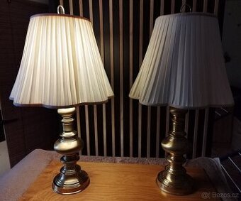 Mosazné lampy