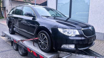 Vůz na náhradní díly Škoda Superb 2 kombi 11 CFFB MTZ LF9R