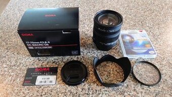 Sigma 17-70mm F2.8-4 DC MACRO OS pro Canon
