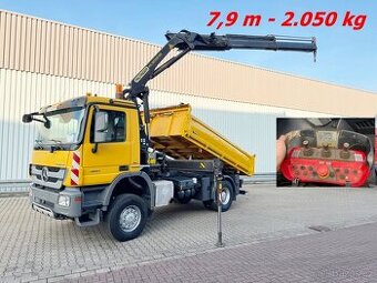 Mercedes-Benz Actros 1841 4x4 / Ruka Palfinger PK18002 / S3