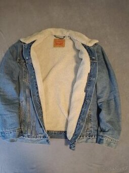 RIFLOVÁ BUNDA LEVI'S KOŽÍŠEK XXL