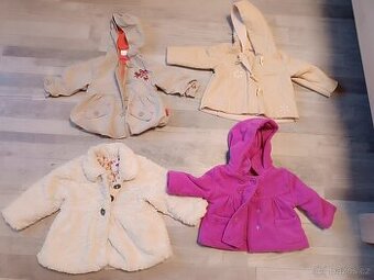 Bundy, kabátky, vesty 9-12m