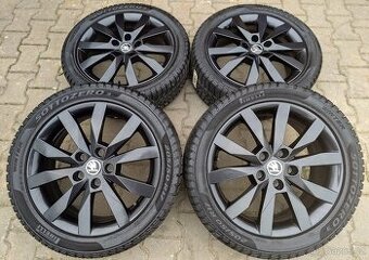 Alu kola originál Škoda Octavia III 5x112 R17 Crystal
