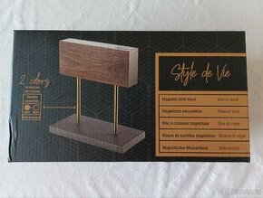 Magnetický stojan na nože - ořech - Style de Vie - Forged