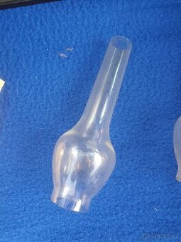 Skleněný cilindr, stínidlo k lampě, petrolejce