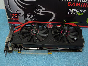 MSI N760 TF 2GD5/OC Gaming perfektní stav