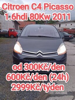 Pronájem auta MPV Citroen Picasso 1.6hdi 80Kw