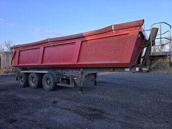 SKLÁPĚCÍ NÁVĚS SCHMITZ r.2002, nápravy SAF