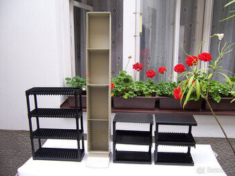 stojany na CD a DVD, retro