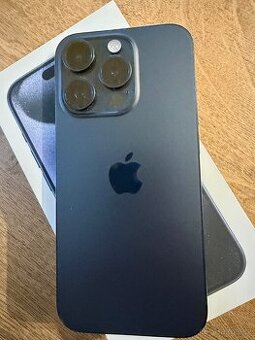 Iphone 15 Pro 128GB Blue Titanium TOP STAV