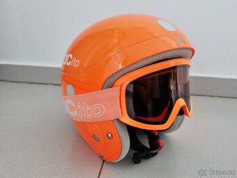 Dětská helma POC, brýle Poc