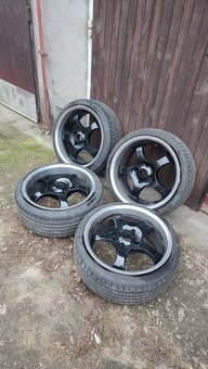 Alu disky Borbet T R17 4x114,3, nove pneu