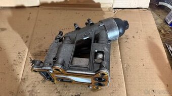 BMW 320d N47 – domeček olejového filtru s výměníkem tepla