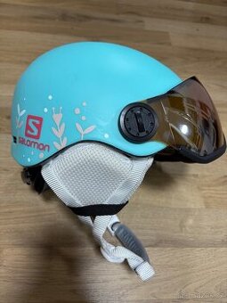 Dětská lyžařská helma Salomon, vel. M 53-56