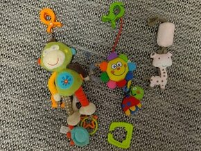 hračky do kočárku aj. pro miminko - mix