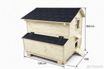 Kurník pro 10-12 slepic