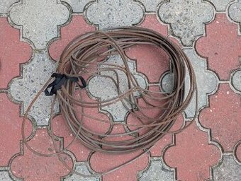 Ocelové lano 12 m, průměr 6 mm