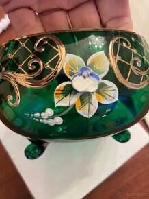 Nové novoborské sklo,včetně krabice